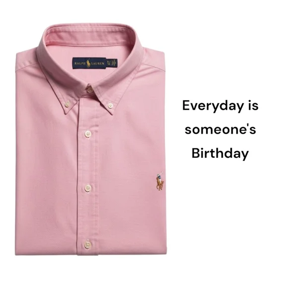 Polo Ralph Lauren Pink Long Sleeve Button Down Shirt XL / TG - Picture 4 of 6